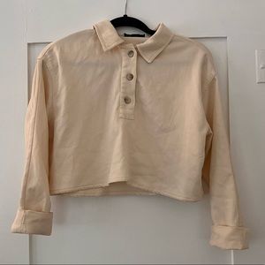 Zara buttoned top